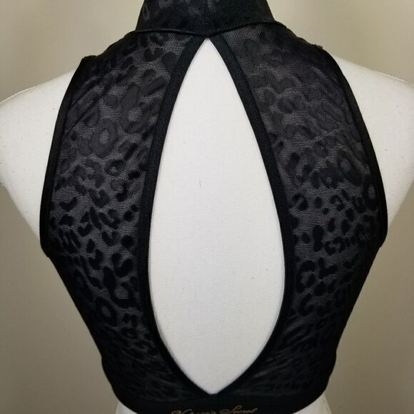 Victoria's Secret Mock Neck Cropped Top. S#08 - Picture 8 of 13